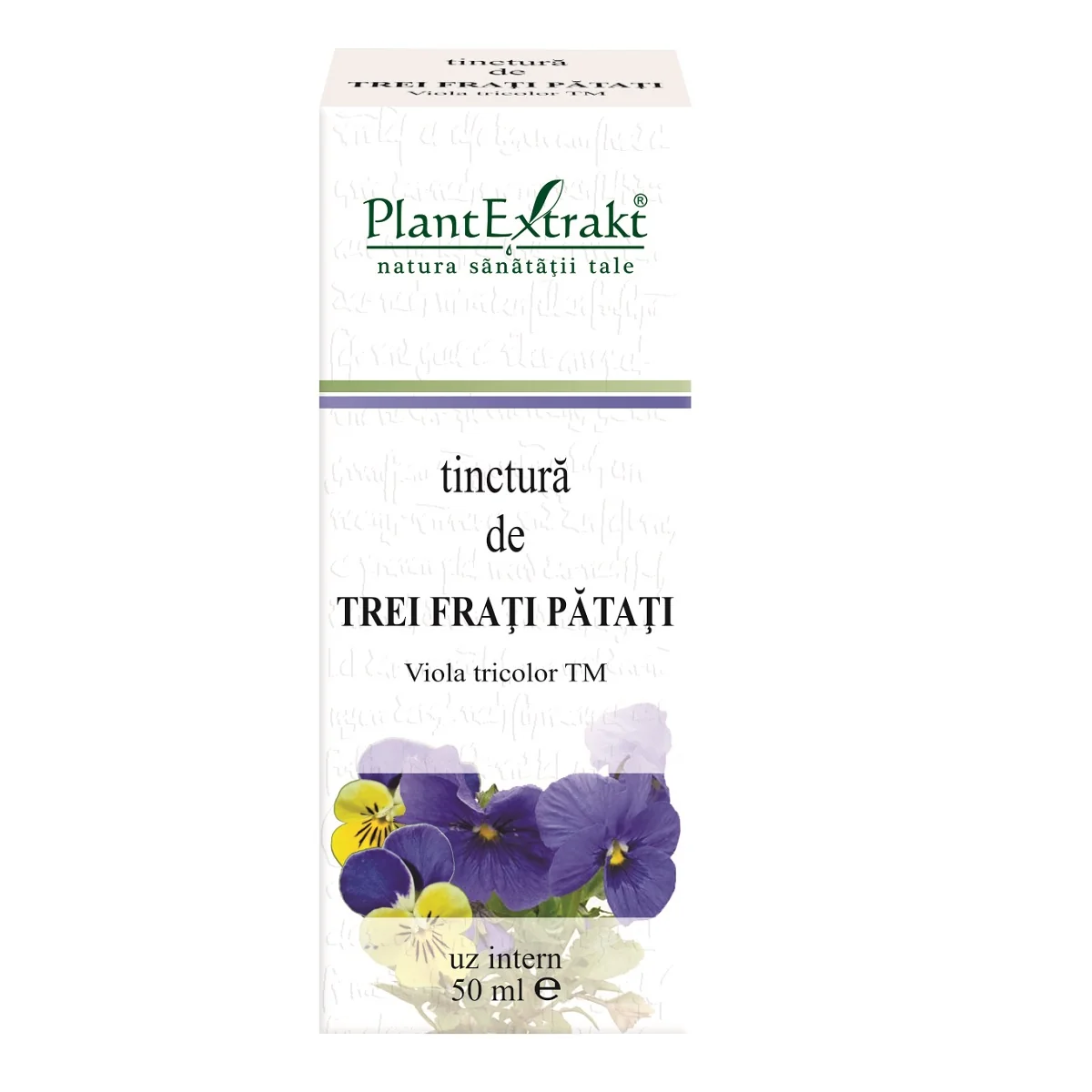 Tinctura De Trei Frati Patati, 50ml, PlantExtrakt