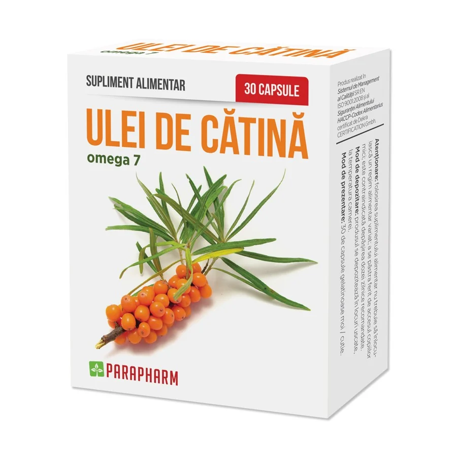 Ulei De Catina, 30 Capsule, Parapharm