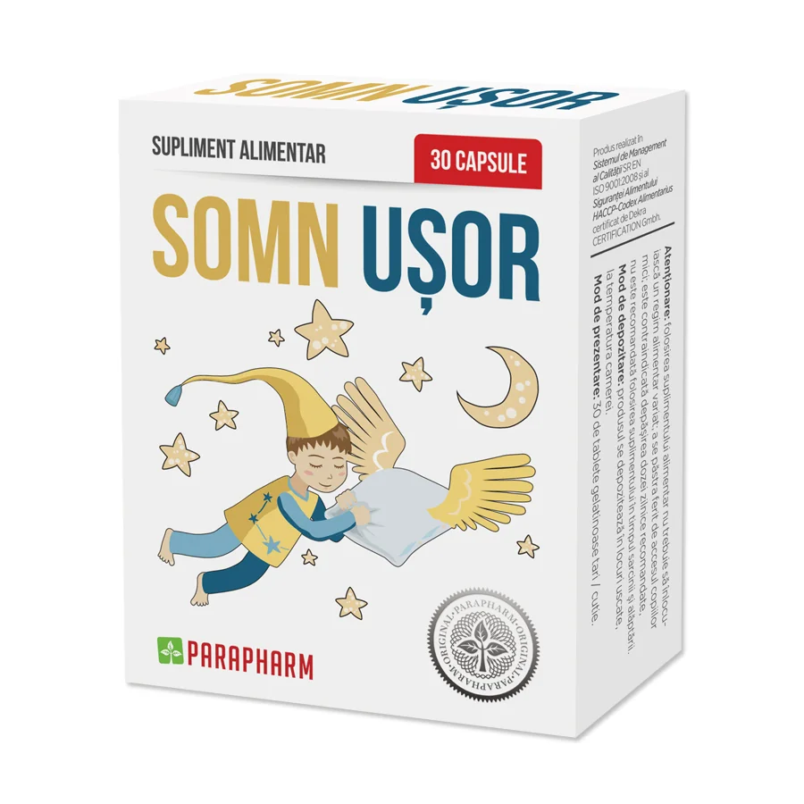 Somn Usor, 30 Capsule, Parapharm