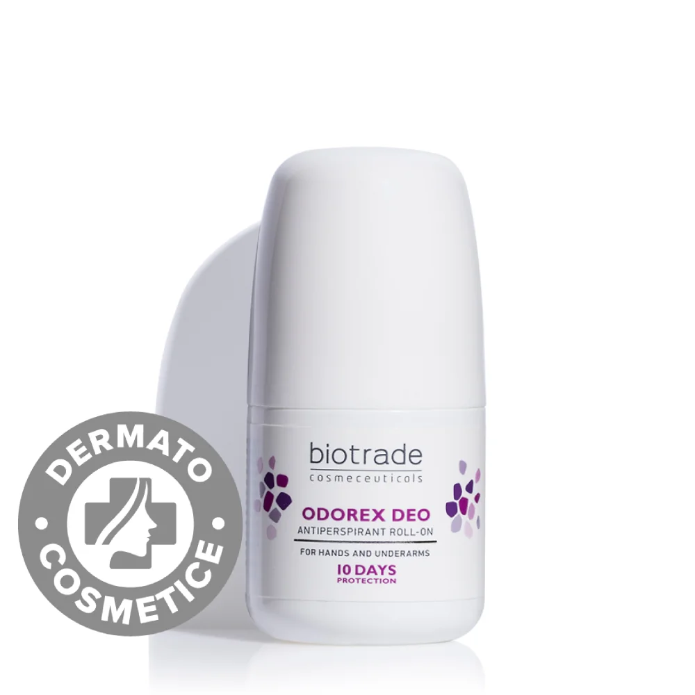 Deo Roll-On Antiperspirant Impotriva Transpiratiei Excesive Odorex, 40ml, Biotrade