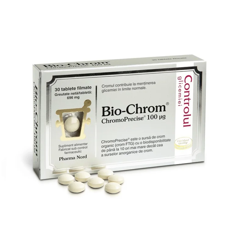 Bio-Chrom, 30 Tablete, Pharma Nord