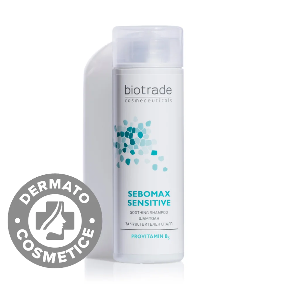 Sampon Pentru Scalp Sensibil Sebomax Sensitive, 200ml, Biotrade