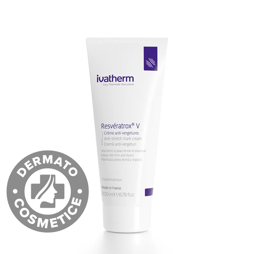 Crema Anti-Vergeturi Resveratrox V, 200 ml, Ivatherm