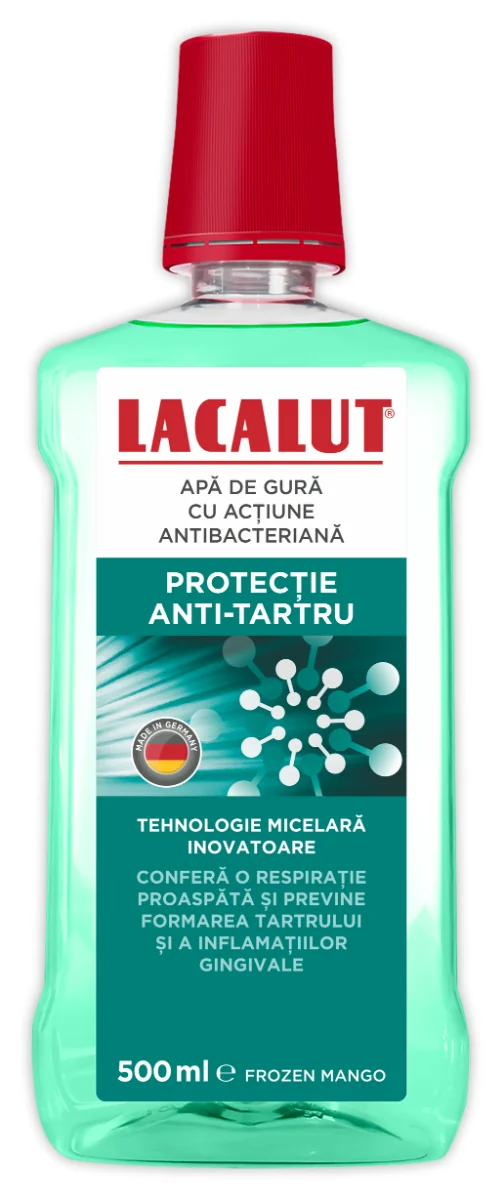 Apa De Gura Micelara Protectie Antitartru, 500ml, Lacalut