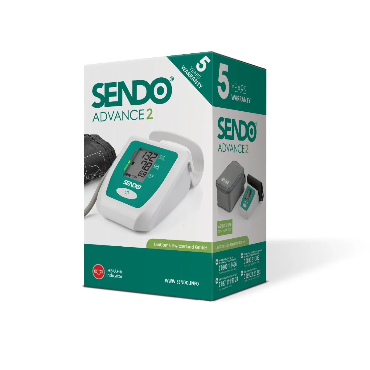 Tensiometru Digital De Brat Advance 2, 1 Bucata, Sendo