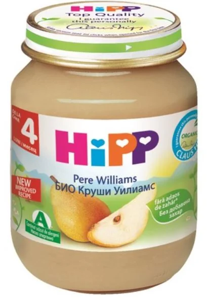 Piure De Pere Williams, 125g, Hipp