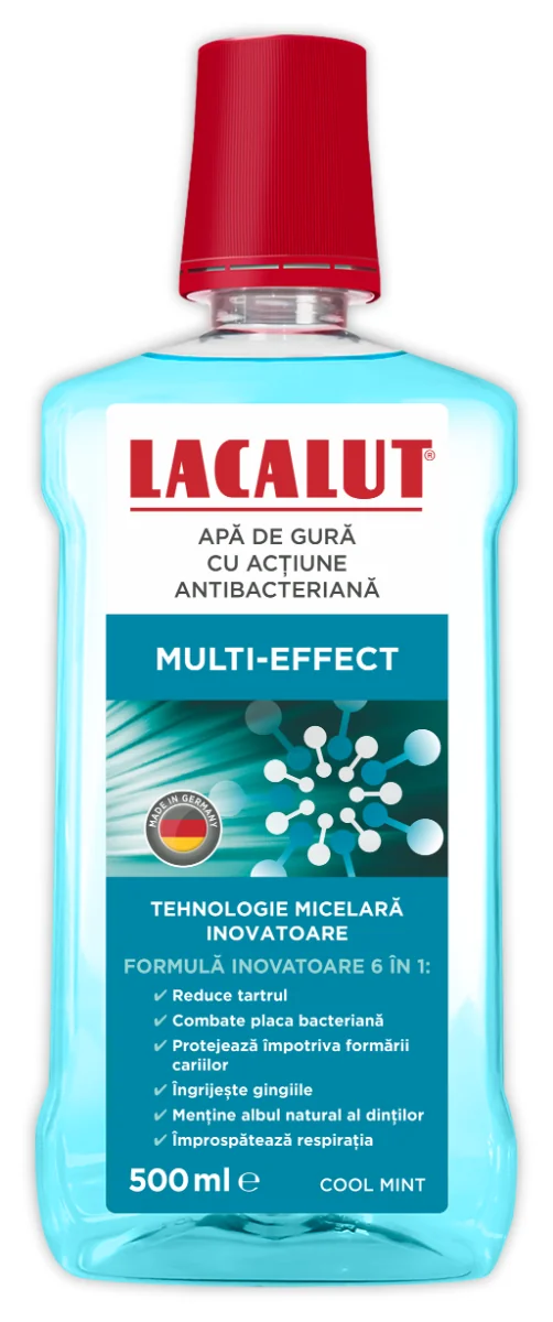 Apa De Gura Micelara Multi-Effect, 500ml, Lacalut