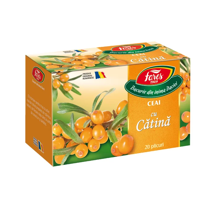 Ceai Catina, 20 Plicuri, Fares