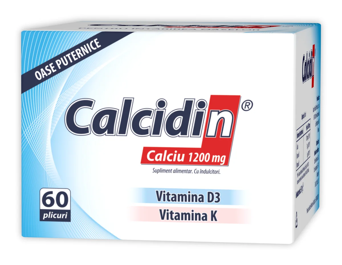 Calcidin, 60 Plicuri, Zdrovit