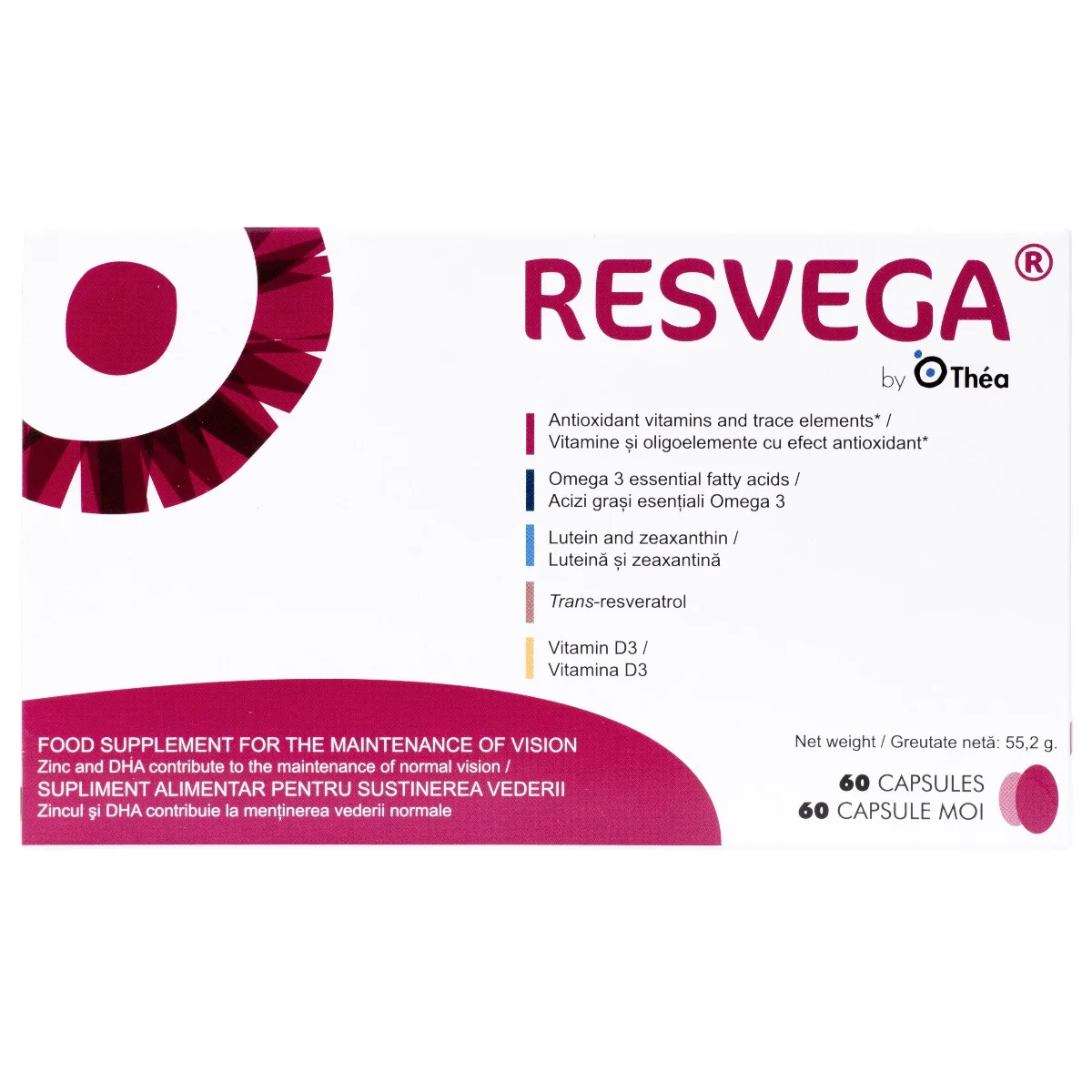Resvega, 60 Capsule, Thea