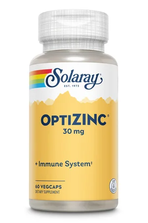 Optizinc 30MG Solaray, 60 Capsule, Secom