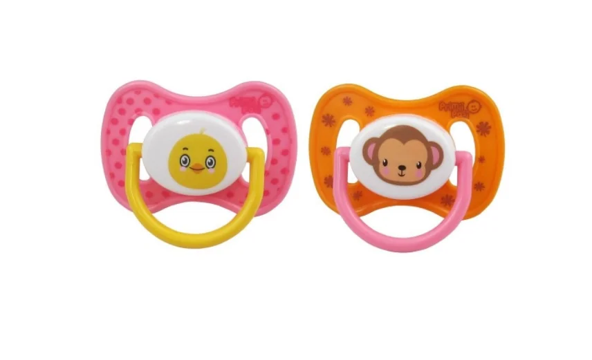 Suzete Silicon Animale +6 Luni, 2 Bucati, Primii Pasi