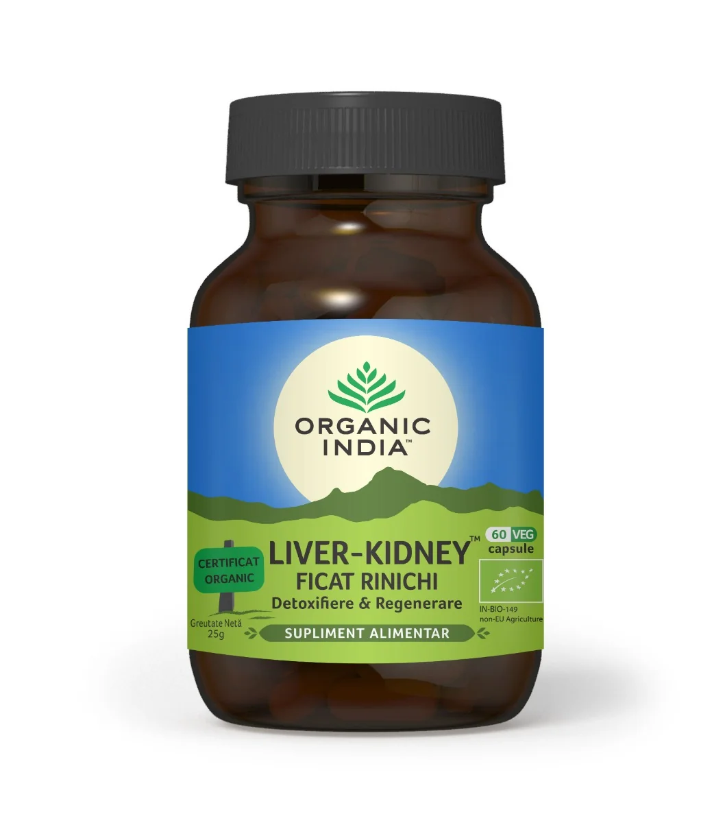 Liver&Kidney, 60 Capsule, Organic India