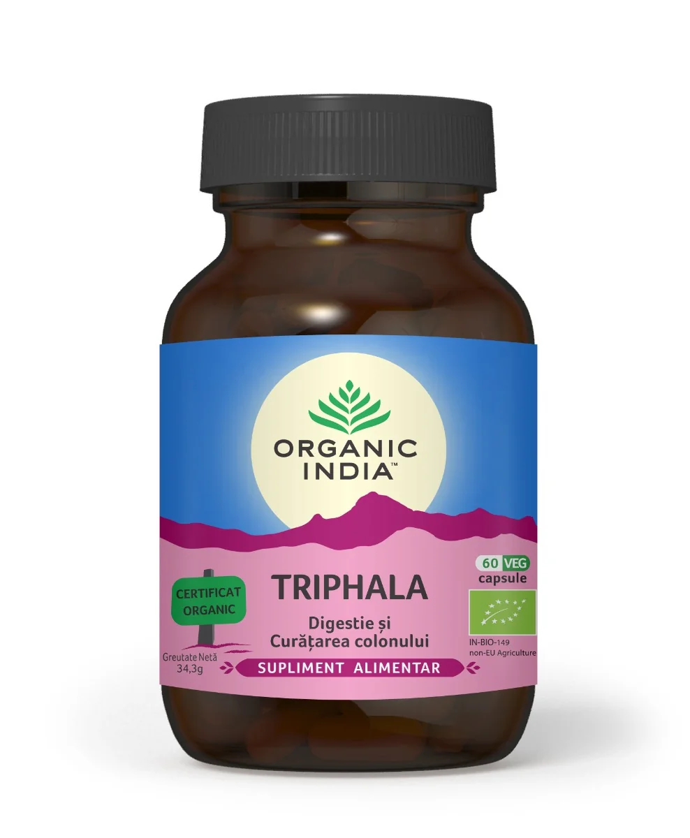 Triphala, 60 Capsule, Organic India