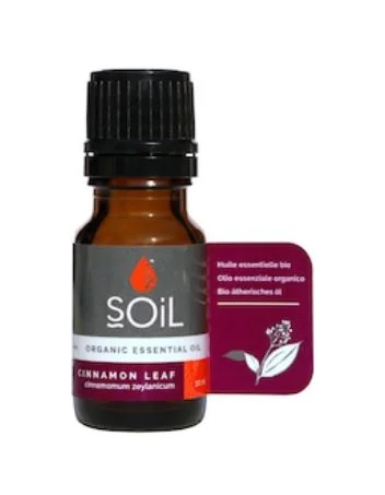 Ulei Esential Scortisoara (Cinnamomum Zeylanicum) 100% Organic Ecocert, 10ml, Soil