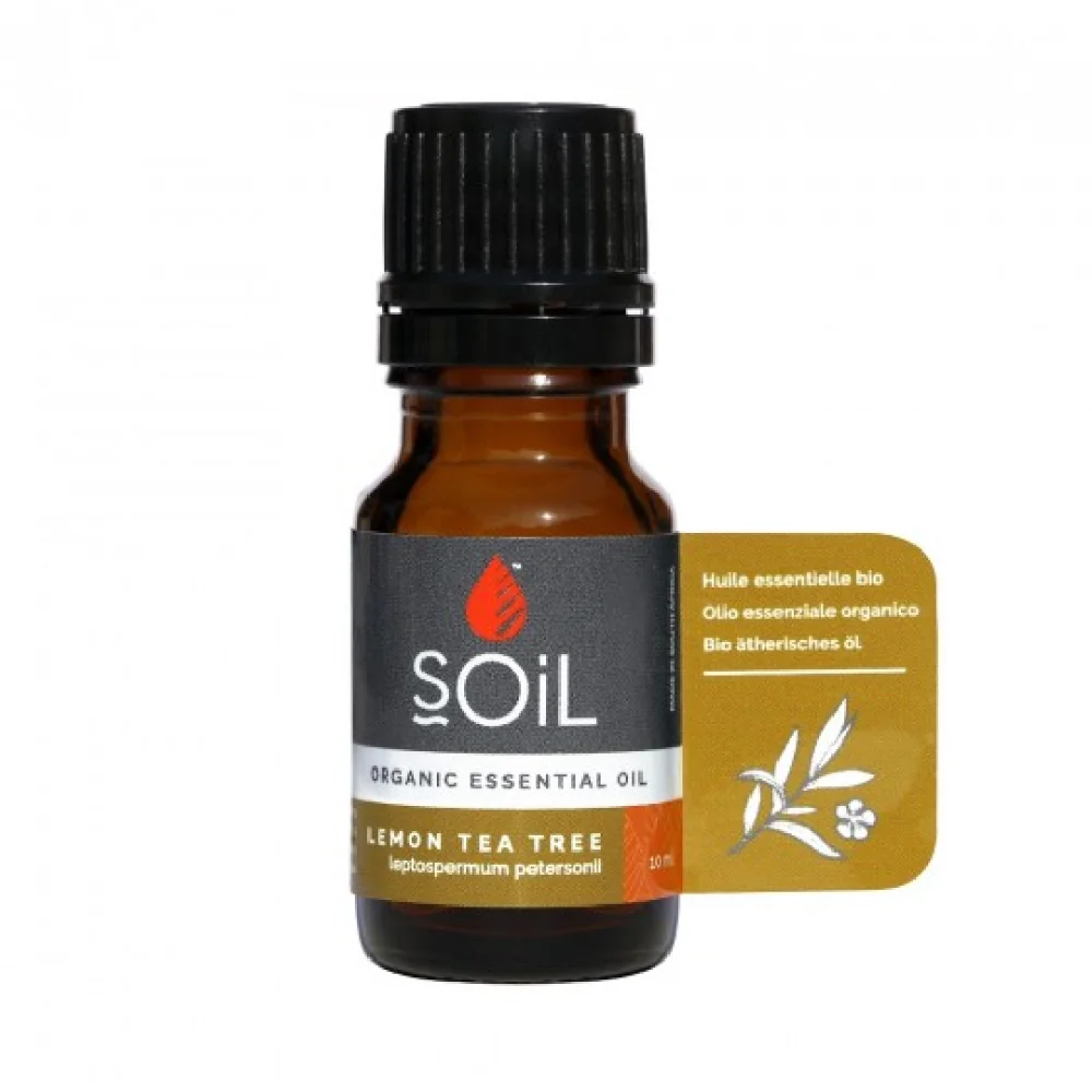 Ulei Esential Arbore De Ceai Lamaios Pur 100% Organic, 10ml, Soil