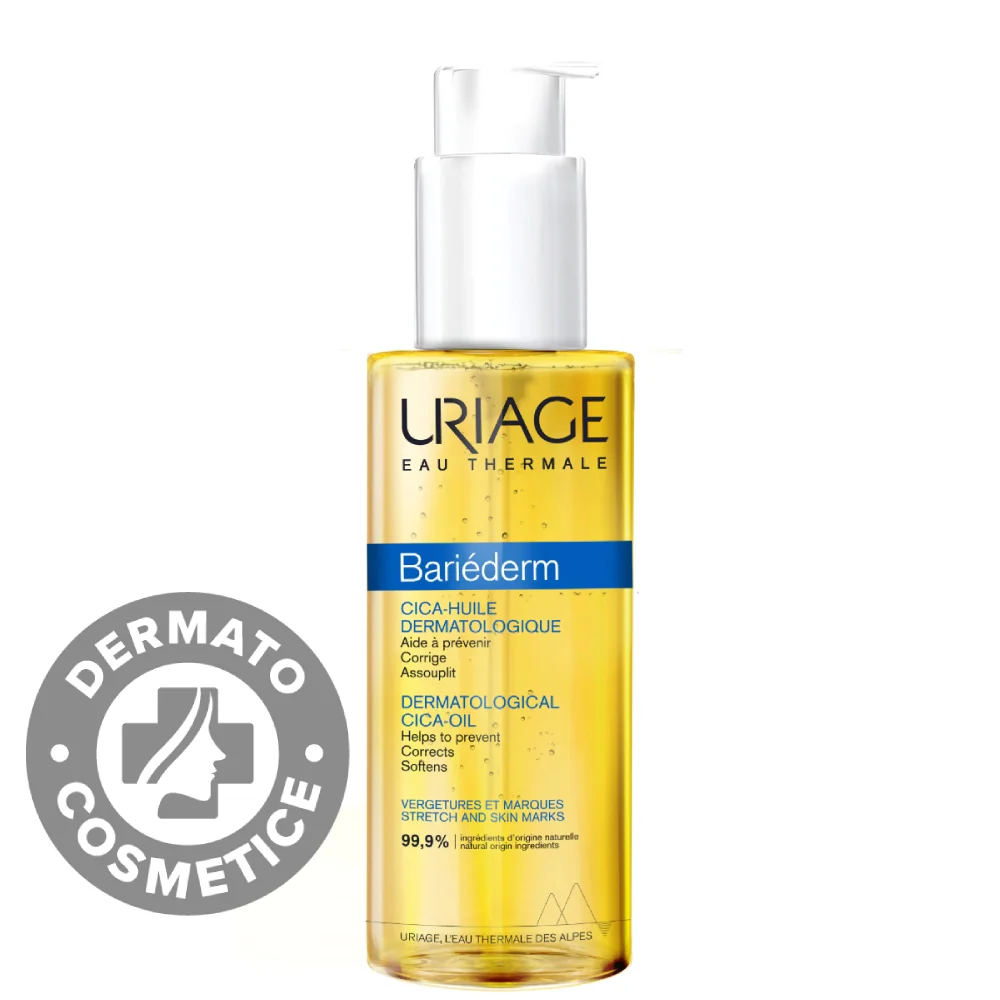 Ulei De Masaj Bariederm Cica, 100ml, Uriage