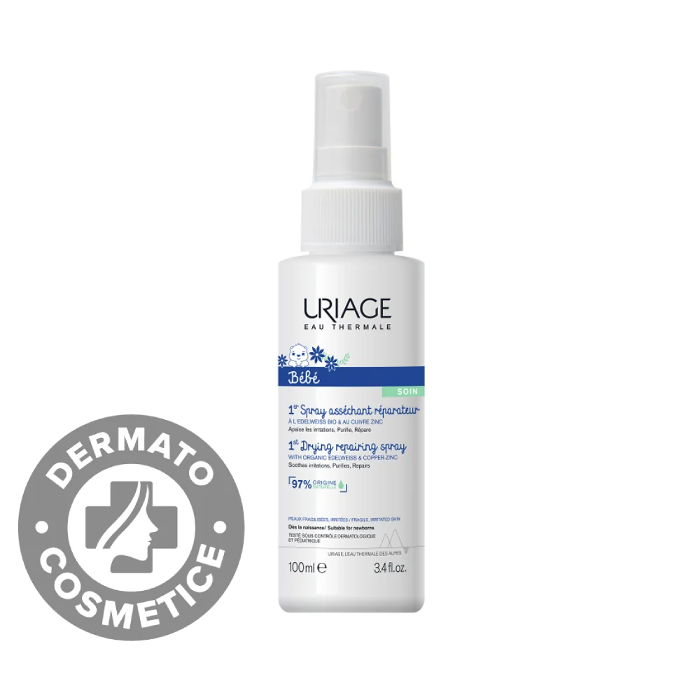 Spray Anti-Iritatii Cu Zinc 1Er Bebe, 100ml, Uriage