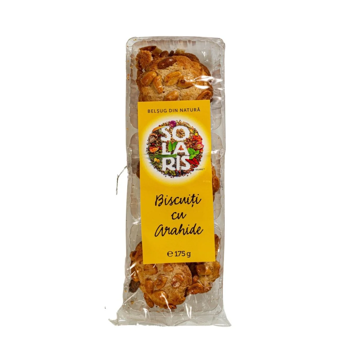 Biscuiti Cu Arahide, 175g, Solaris