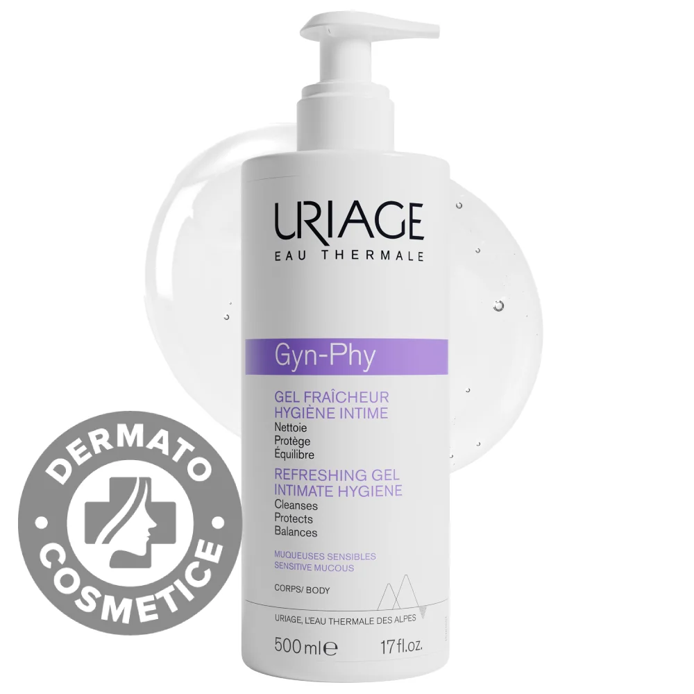 Gel Pentru Igiena Intima Gyn Phy, 500Ml, Uriage