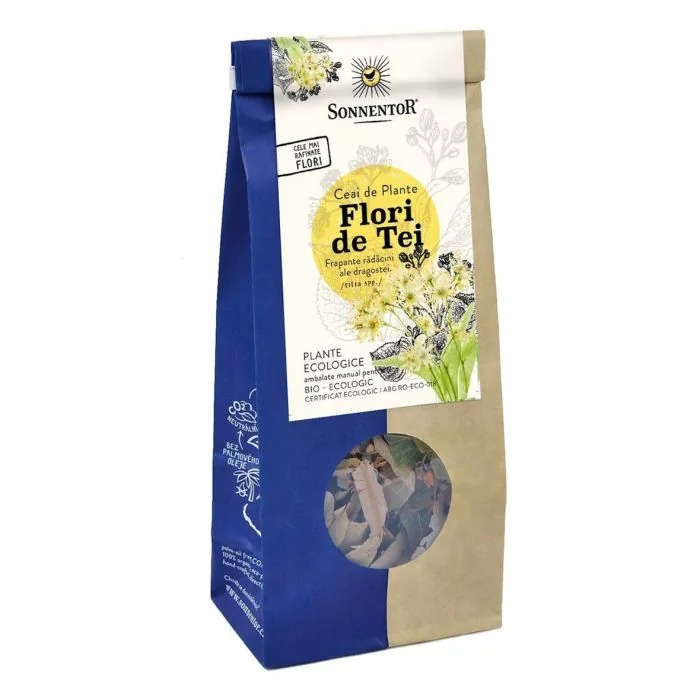 Ceai Bio Flori De Tei (Flos Tilia), 35g, Sonnentor