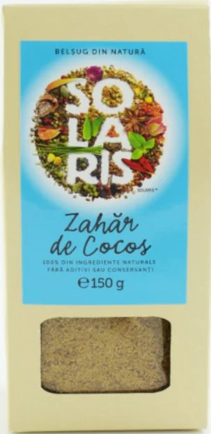 Zahar De Cocos, 150g, Solaris