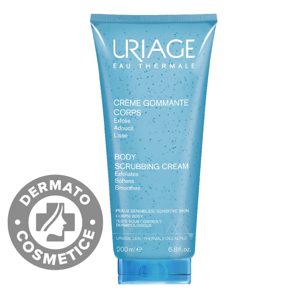 Scrub Exfoliant Cu Apa Termala, 200ml, Uriage