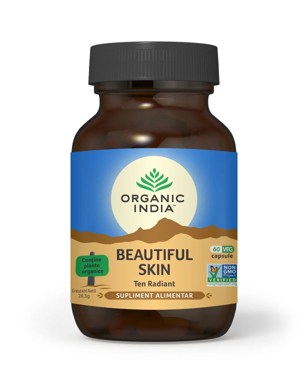 Beautiful Skin Ten Radiant, 60 Capsule, Organic India