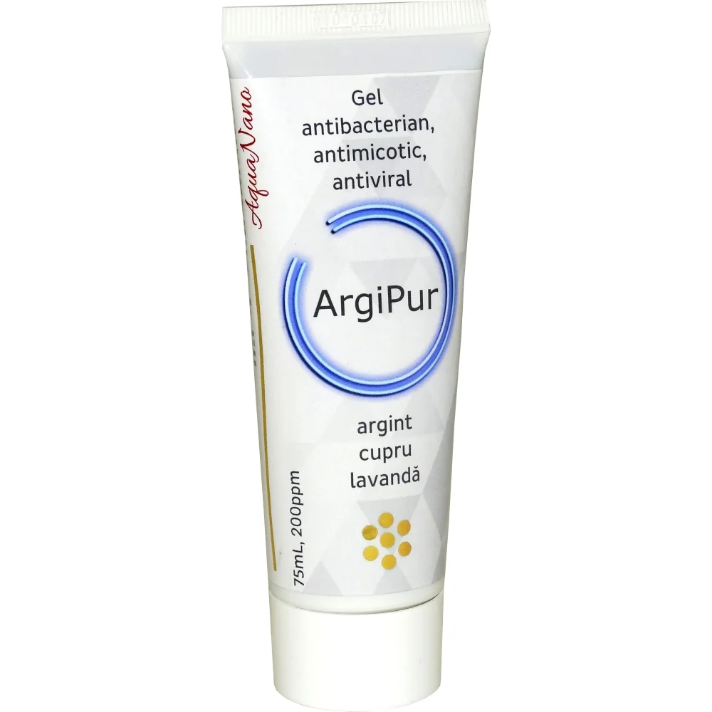 Gel Antibacterian ArgiPur, 75 ml, Aghoras
