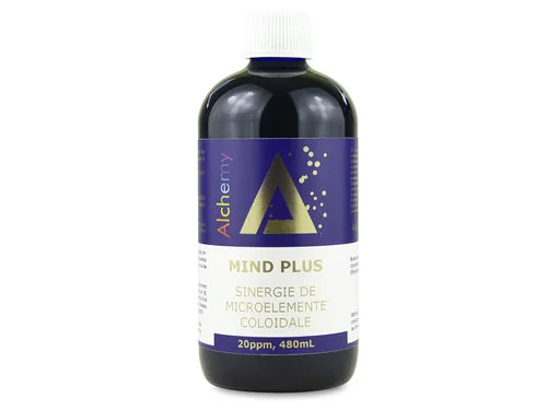 Mind Plus Sinergie De Microelemente Coloidale 20PPM, 480ML, Alchemy