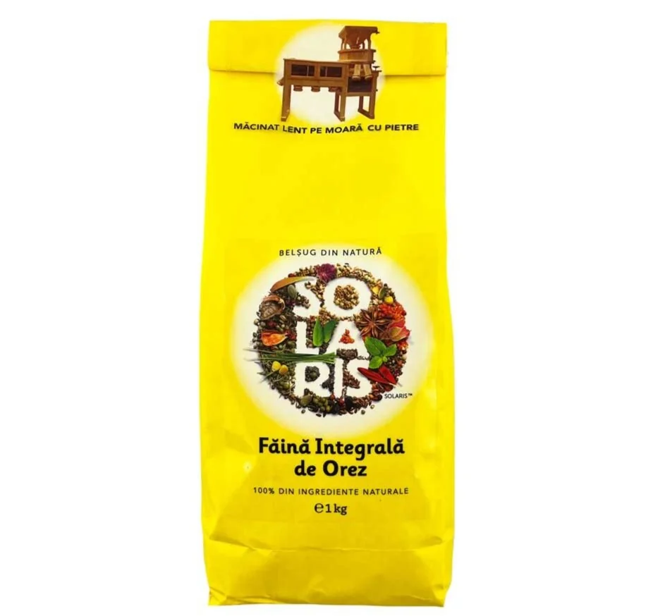 Faina Integrala De Orez, 1Kg, Solaris