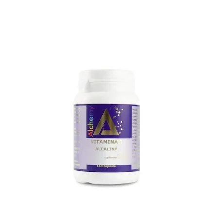 Vitamina C Alcalina 100% Naturala, 160 Capsule, Alchemy