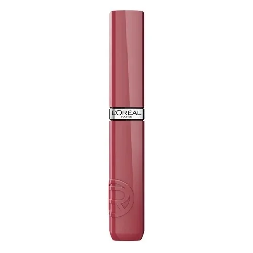 Ruj lichid cu stralucire de lac Infaillible Laque Resistance 220 Paris Sunset, 4.3ml, L'Oreal Paris