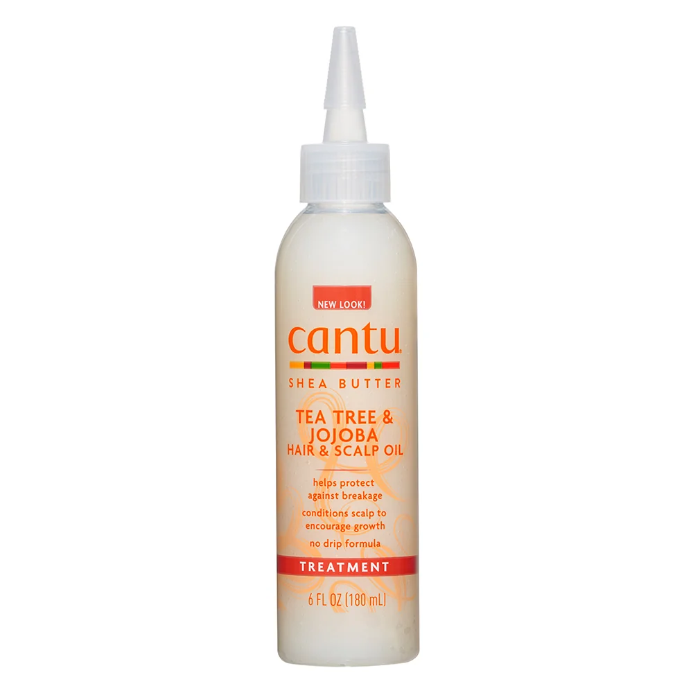 Ulei hidratant pentru par si scalp Tea Tree & Jojoba, 180ml, Cantu
