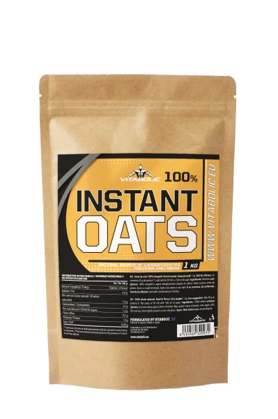 Instant Oats fara aroma, 1kg, Vitabolic