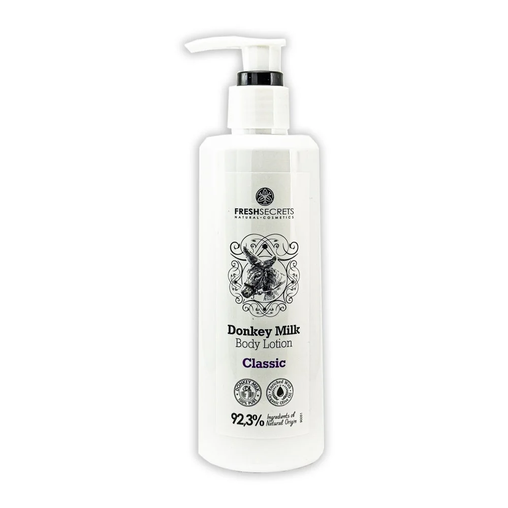 Lotiune de corp clasica cu lapte de magarita, 200ml, Fresh Secrets