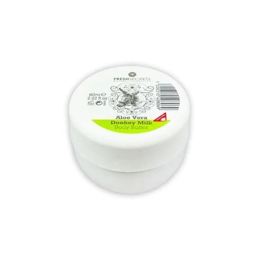 Unt de corp cu lapte de magarita si aloe vera, 60ml, Fresh Secrets
