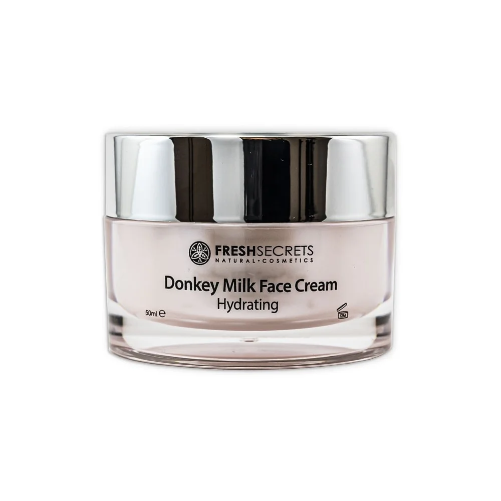 Crema de fata hidratanta cu lapte de magarita, 50ml, Fresh Secrets