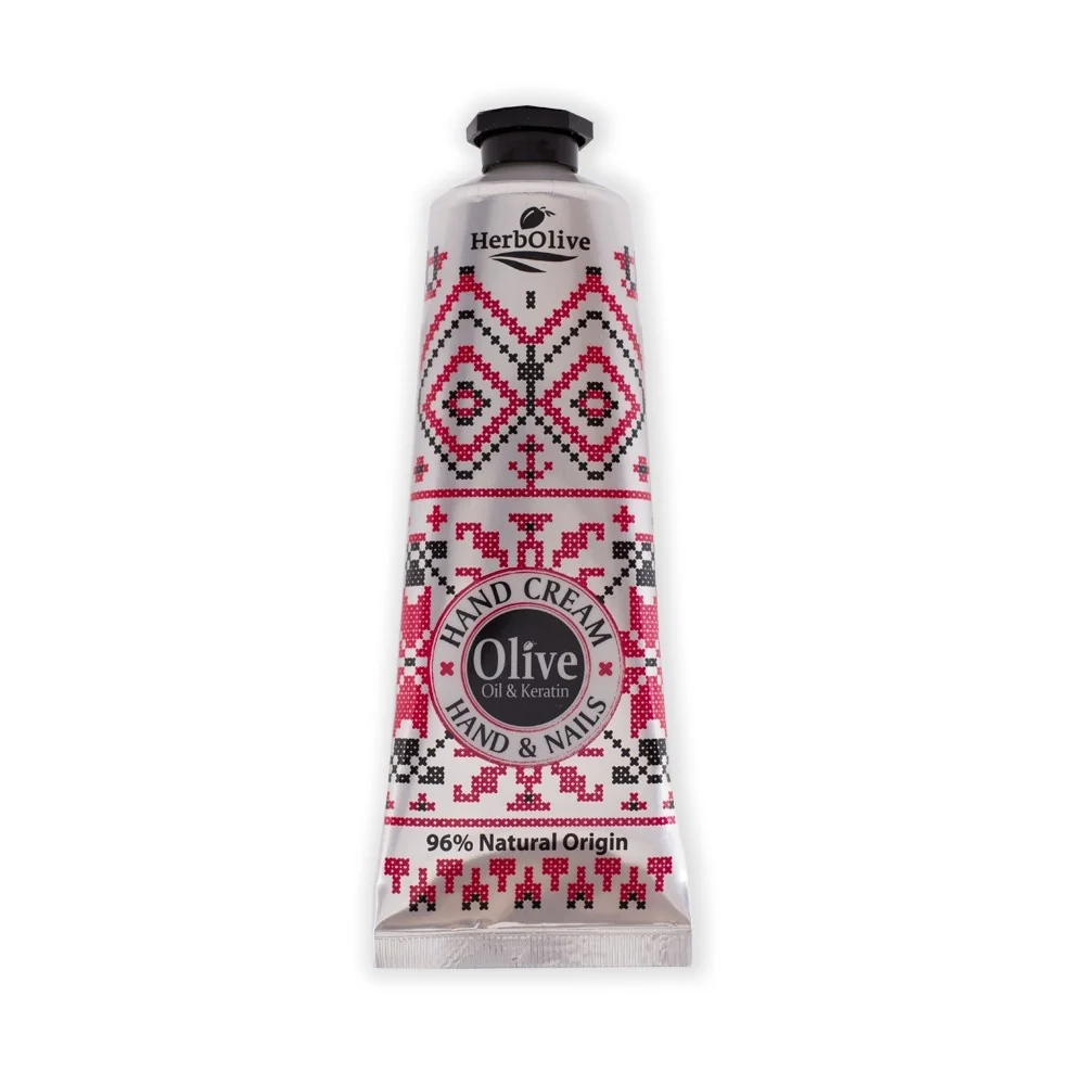 Crema pentru maini si unghii cu ulei de masline si keratina, 75ml, Herbolive