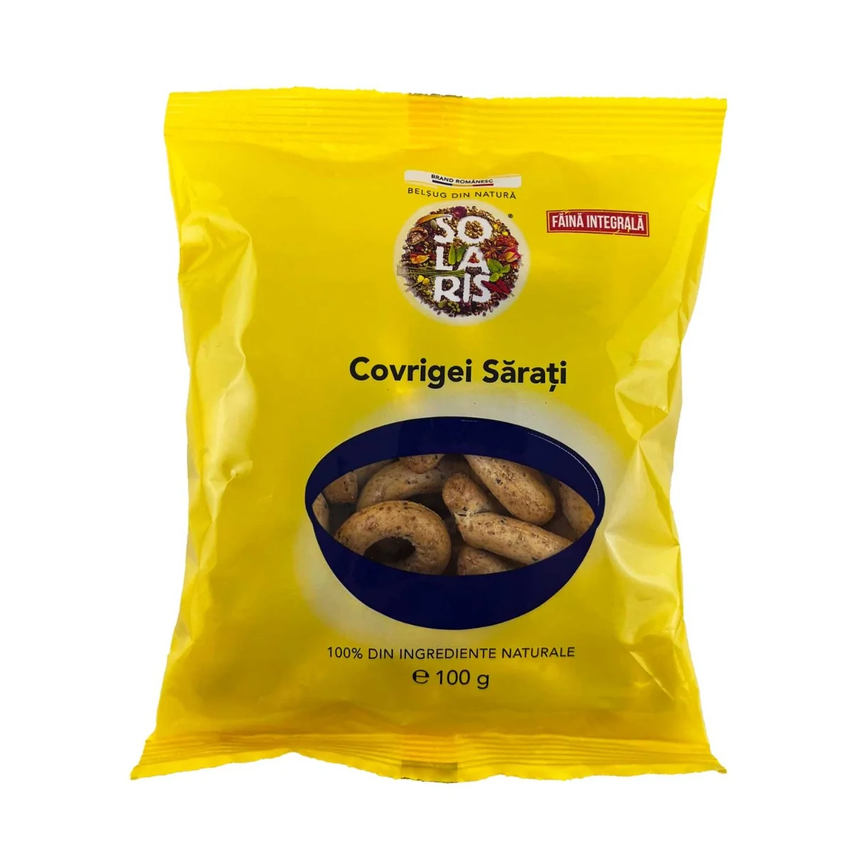 Covrigei Sarati, 100g, Solaris