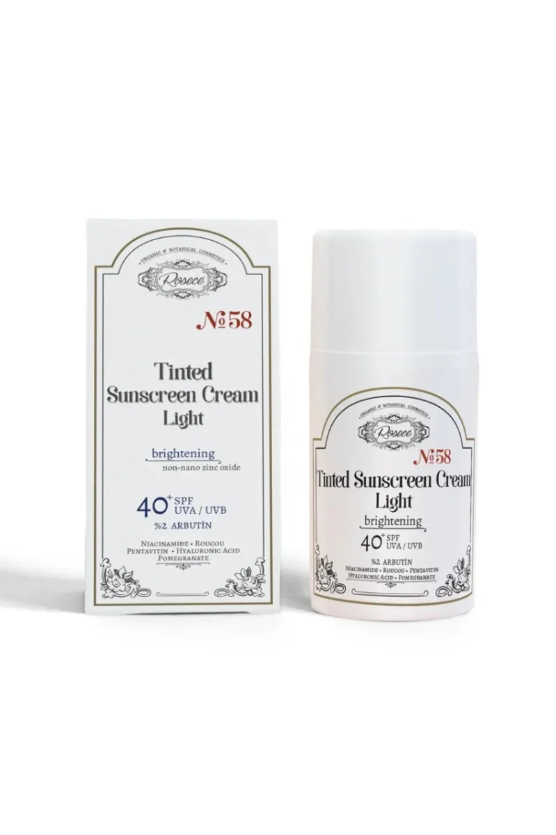 Crema nuantatoare cu protectie solara SPF 40+ Light, 50ml, Rosece