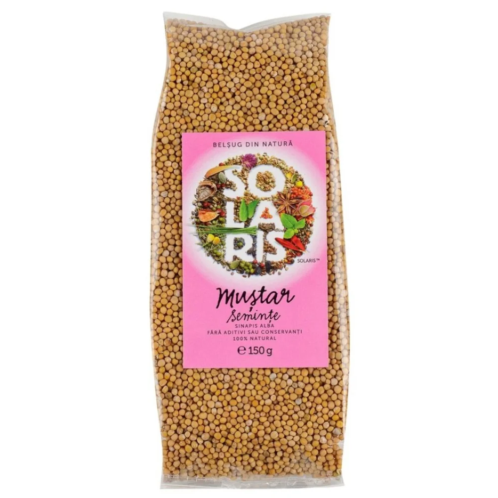 Mustar Seminte, 150g, Solaris