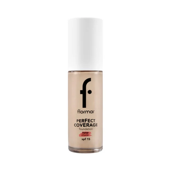 Fond de ten Perfect Coverage 130 Light Beige, 30ml, Flormar