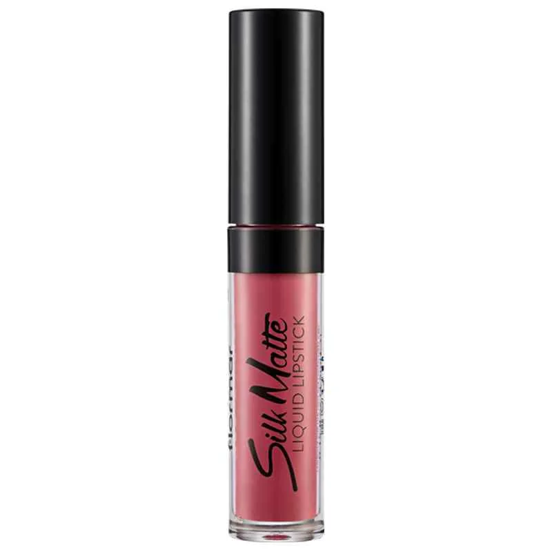 Ruj de buze lichid Silk Matte No 05 Autumn Timber, 4.5ml, Flormar