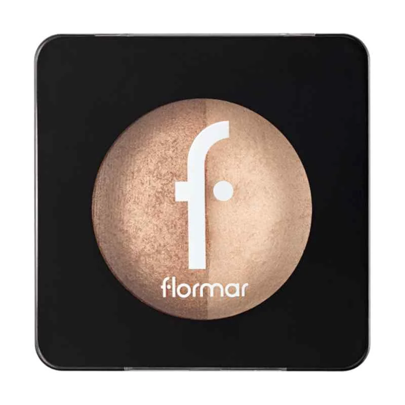 Fard de obraz Baked Blush-On No 55 Dual Gold, 4g, Flormar