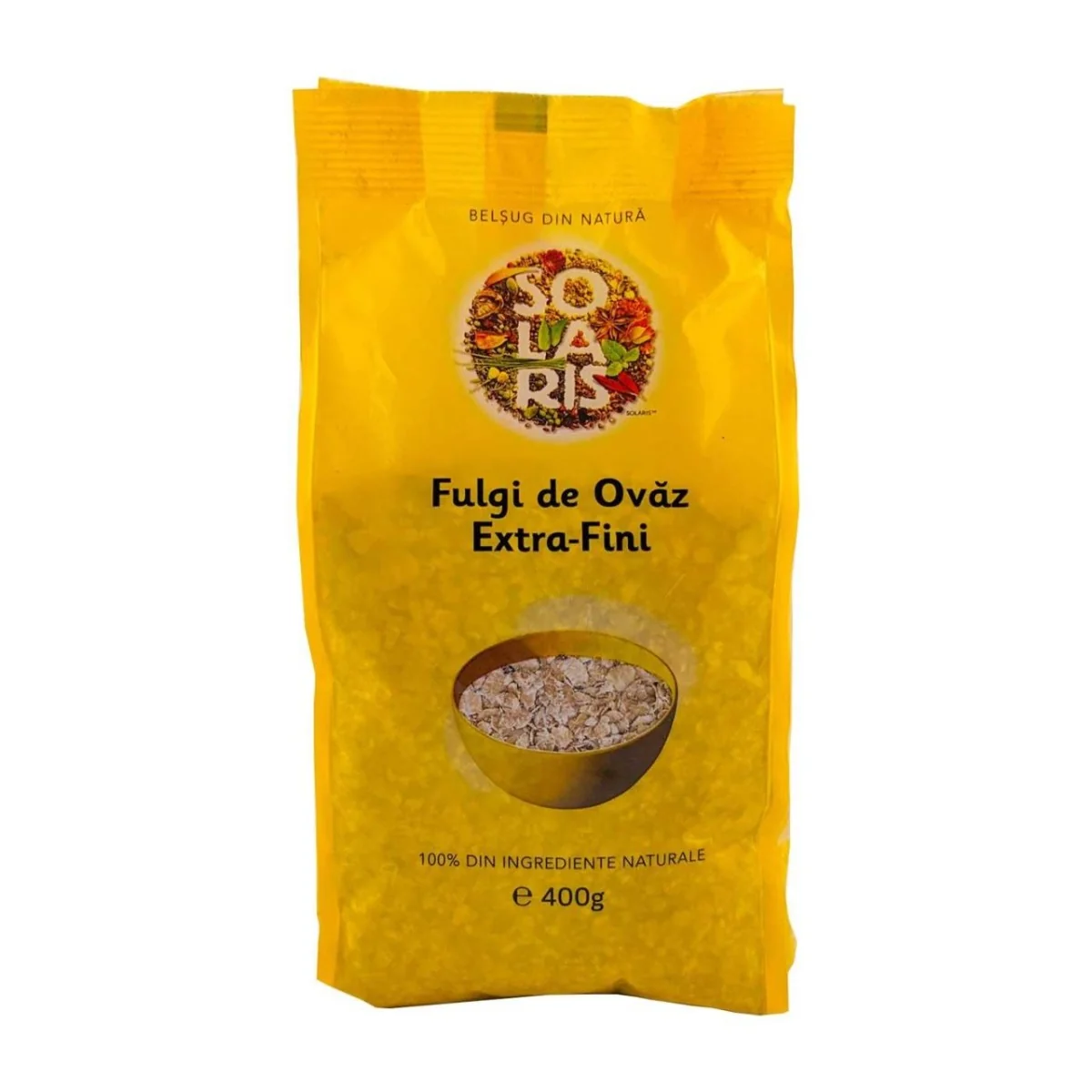 Fulgi De Ovaz Extra Fini, 400g, Solaris