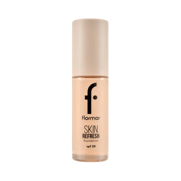 Fond de ten Skin Refresh 030 Light Beige, 30ml, Flormar