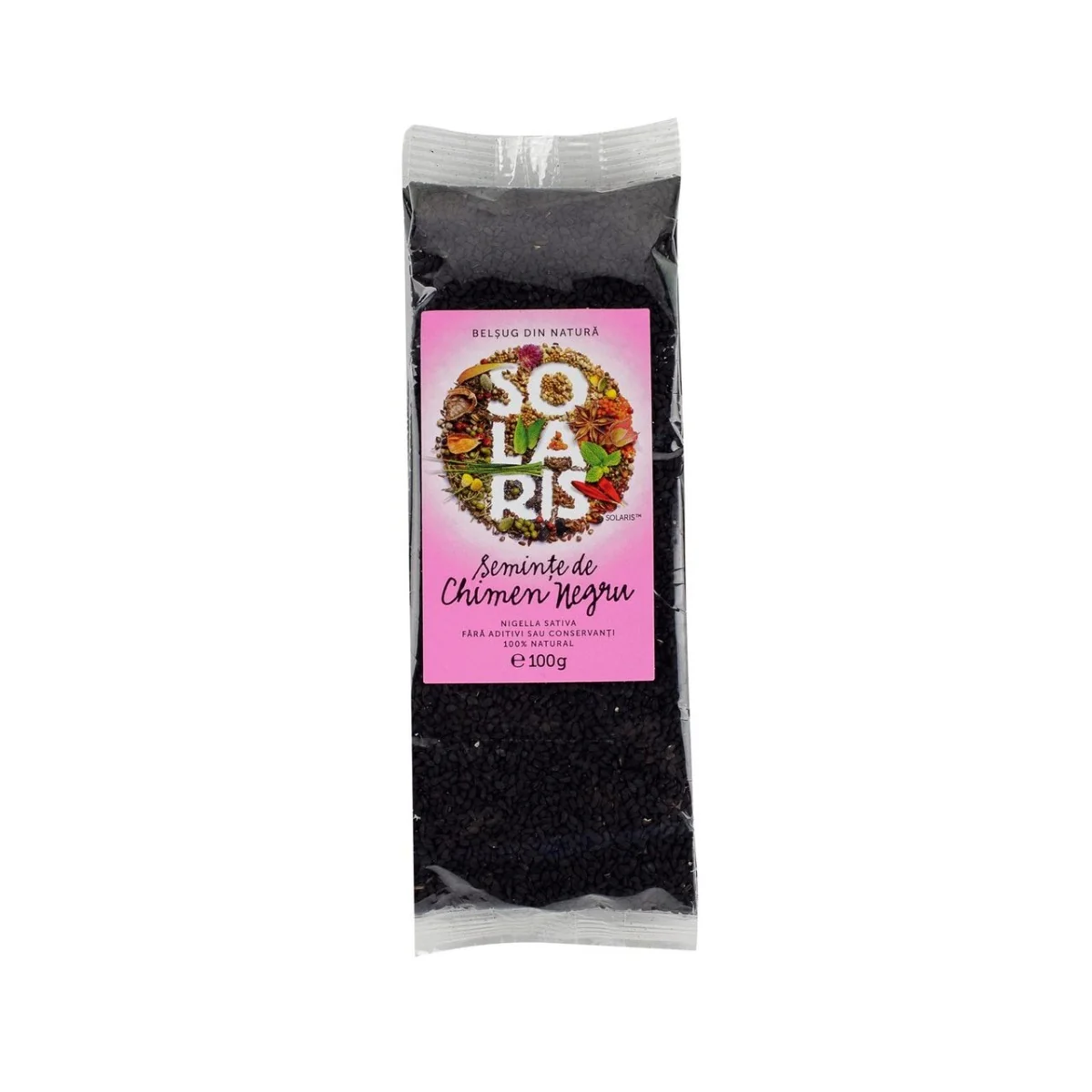 Seminte De Chimen Negru, 100g, Solaris