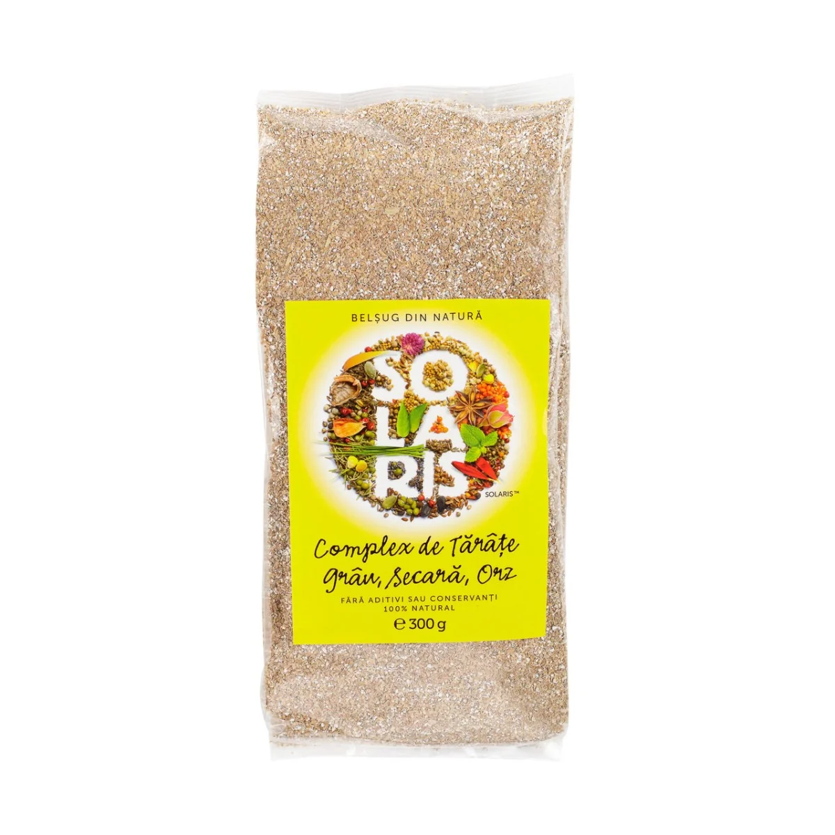 Complex De Tarate Din Grau Orz Si Secara, 300g, Solaris