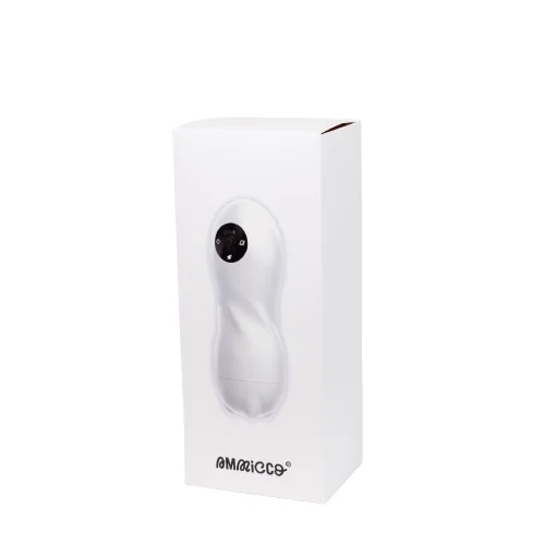Stimulator masculin cu vibratii si functie de vacuum Pandora Cup, 1 bucata, Ammicco